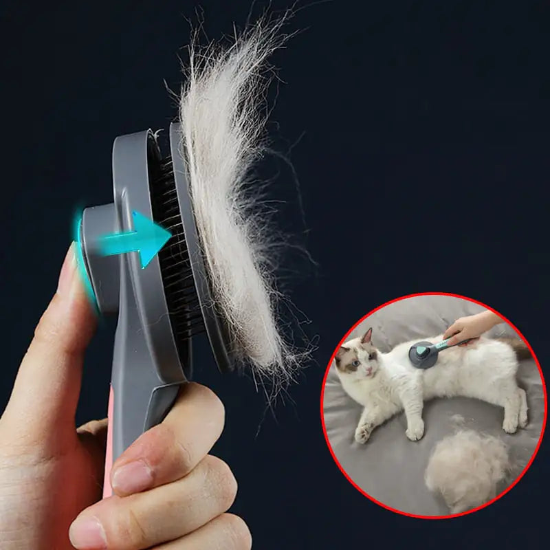 Self Cleaning Grooming Pet Brush