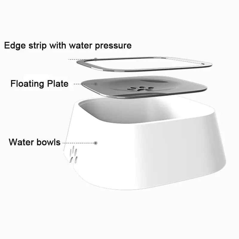 Dog/Cat Floating Water Bowl